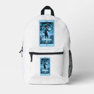Bohrium (Bh) – ATOMIVRA™ Kollektion Bedruckter Rucksack