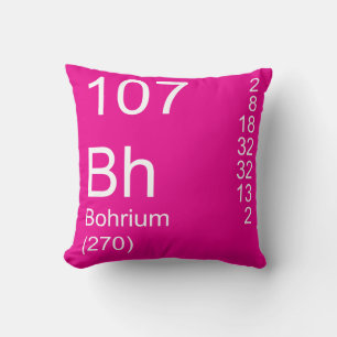 Bohrium Kissen
