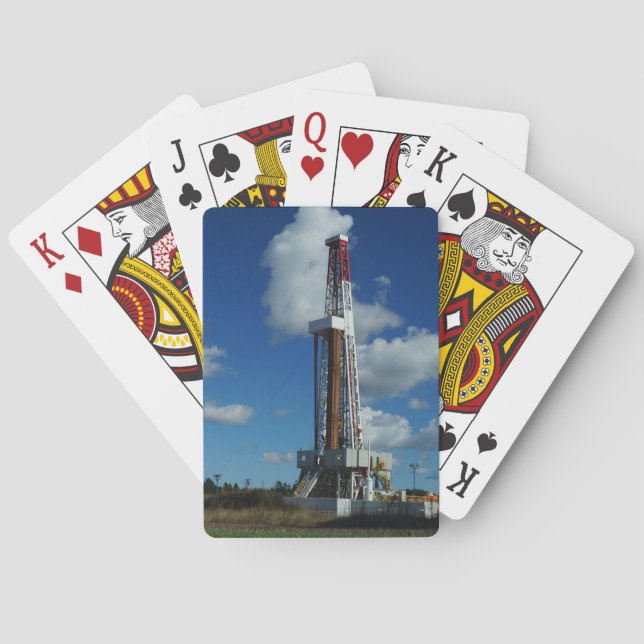 Bohrkarten für Erdgas Spielkarten (Rückseite)