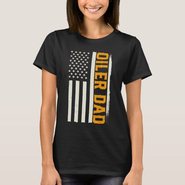 Bohrplattform für patrouillische Ölbohrer T-Shirt (Vorderseite)