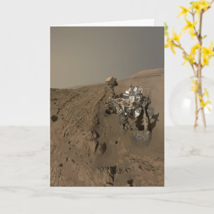 Bohrung Mars Curiosity Rote Marskulisse Karte