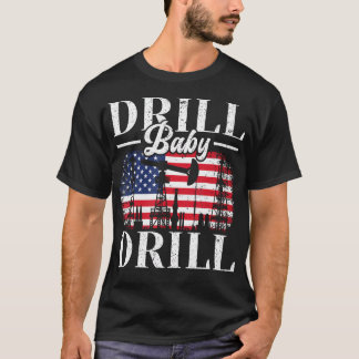 Bohrwagen Ölbohrinsel Ölbohrinsel Ölfeld-Arbeiter T-Shirt