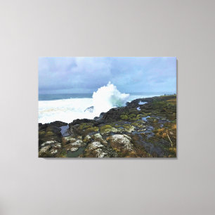 Boiler Bay Staat Wayside, Depoe Bay, Oregon Leinwanddruck