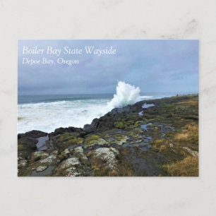 Boiler Bay Staat Wayside, Depoe Bay, Oregon Postca Postkarte