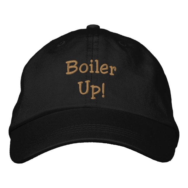 Boiler Bestickte Baseballkappe (Vorderseite)