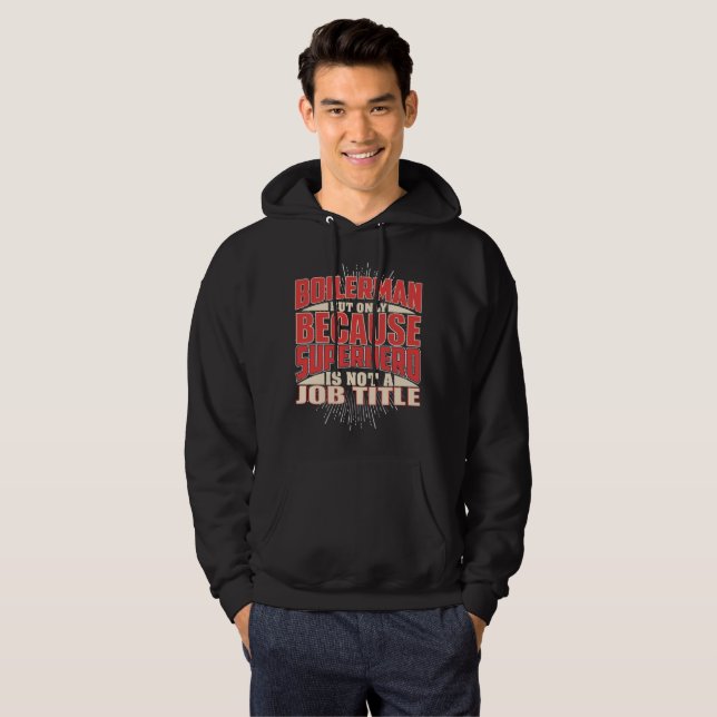 Boilerman Superhero Hoodie (Vorne ganz)