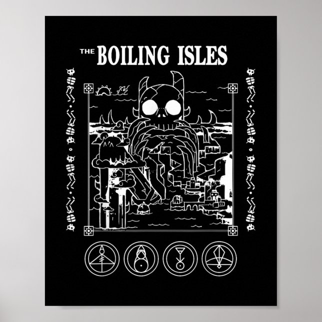 Boiling Owl House Lovers Isles Halloween Weihnacht Poster (Vorne)
