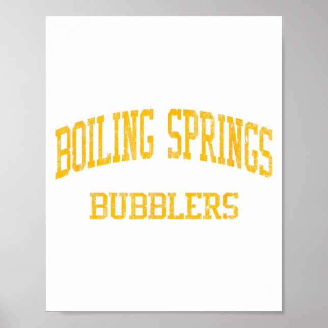Boiling Springs High School Hs Boiling Springs Pa  Poster (Vorne)