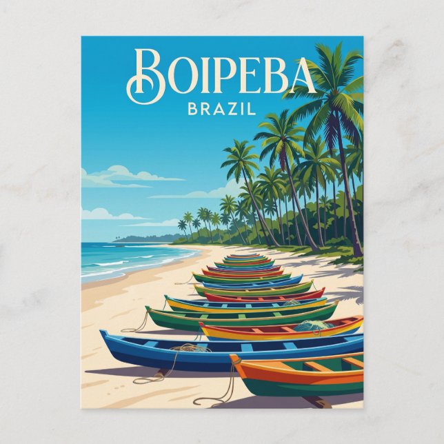 Boipeba Brasilien Postkarte (Vorderseite)