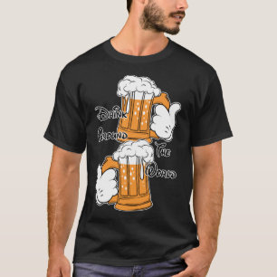 Boire autour du monde T-shirt classique
