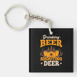 Boire De La Bière Et Chasser Le Cerf