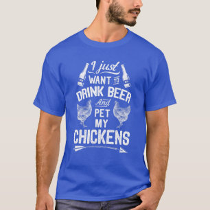 Boire De La Bière Et Faire Passer Mon T-shirt Poul