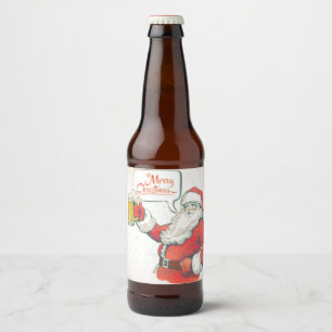 Boire des Étiquettes Père Noël