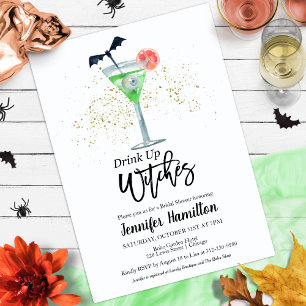Boire des Whitches Invitations de douche nuptiale