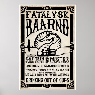 Boire hors des tasses Tribute Poster