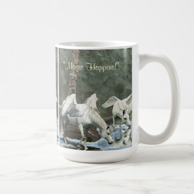 BOIRE PEGASI & TOTEMS Imaginaire Art Mug (Droite)