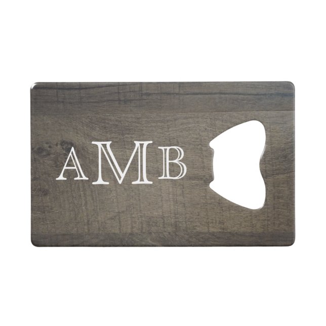 Bois aspect monogrammé  (Devant (Horizontal))
