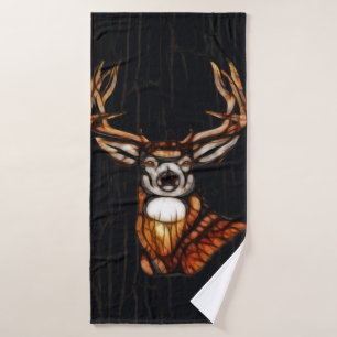 Bois Bois Cerf Rustique Pays Personnalisé