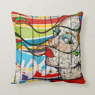 bois de couleur de coussin