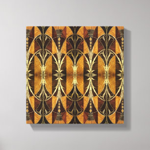Bois de noeud d'art déco