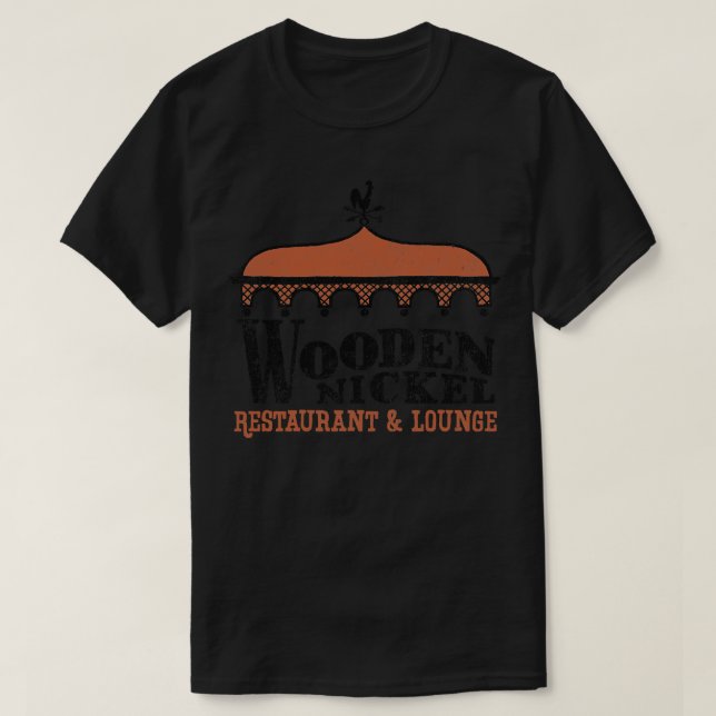 Bois Nickel Restaurant Lounge TShirt (Design devant)