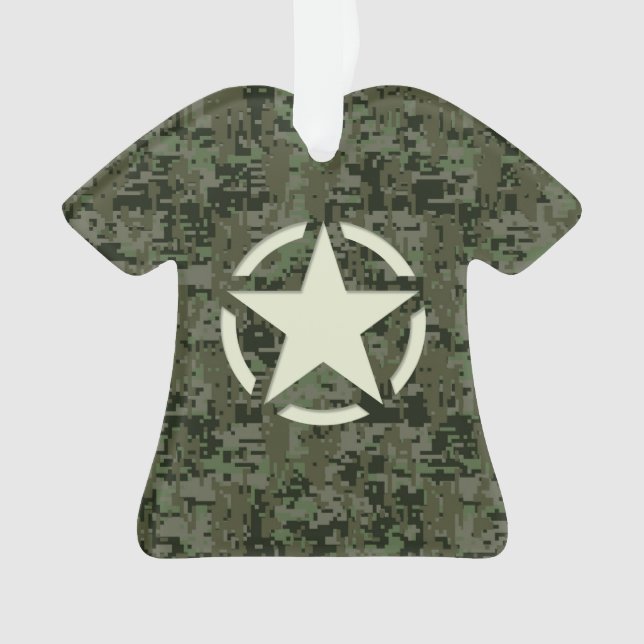 Bois numérique Star Stencil (devant)