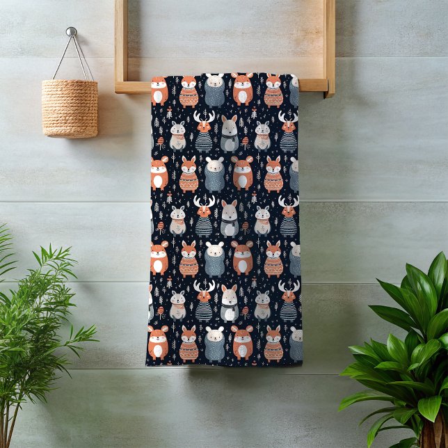 Bois scandinave Animaux Noël hiver (Créateur téléchargé)