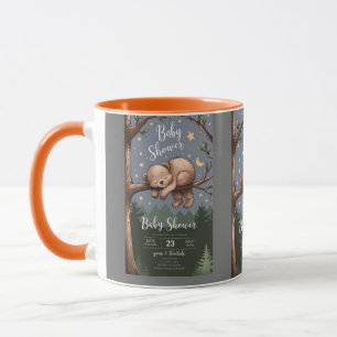 Bois Sleepy Bear Coffee Mug Cosy Forest Anim