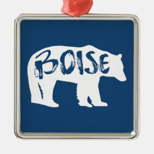 Boise Idaho Bear Ornament Aus Metall