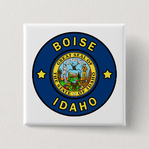 Boise Idaho Button
