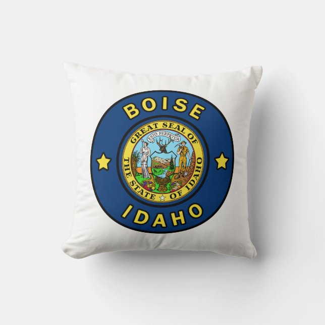 Boise Idaho Kissen (Vorderseite)