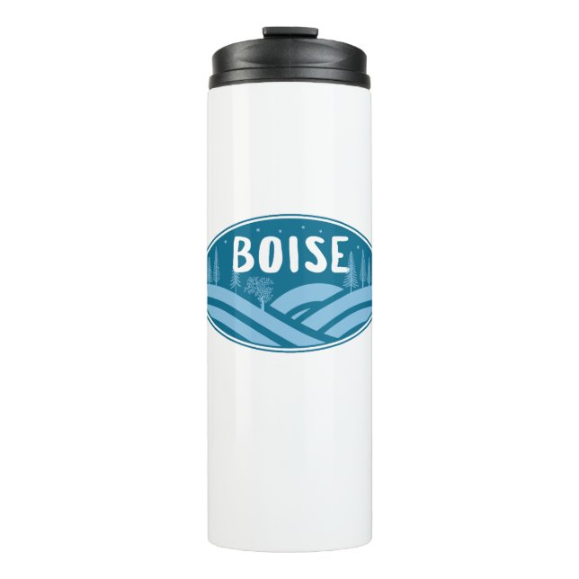 Boise Idaho Outdoor Thermosbecher (Vorderseite)
