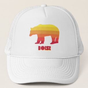 Boise Idaho Rainbow Bear Truckerkappe