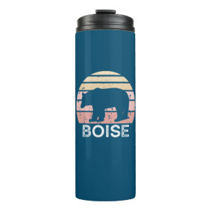 Boise Idaho Retro Bear Thermosbecher