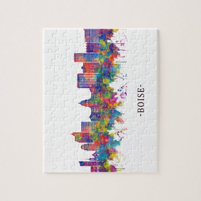 Boise Idaho Skyline (Vertikal)