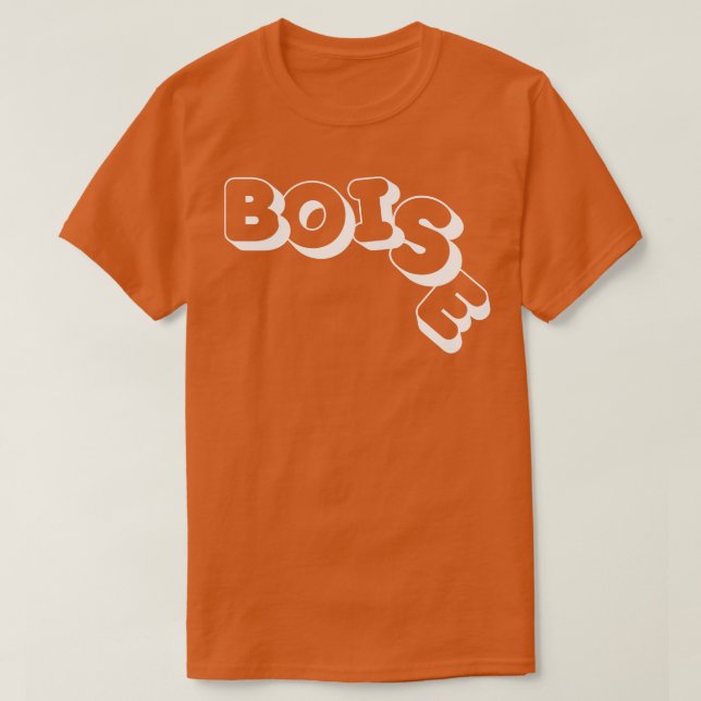Boise Idaho TShirt 18 (Design vorne)