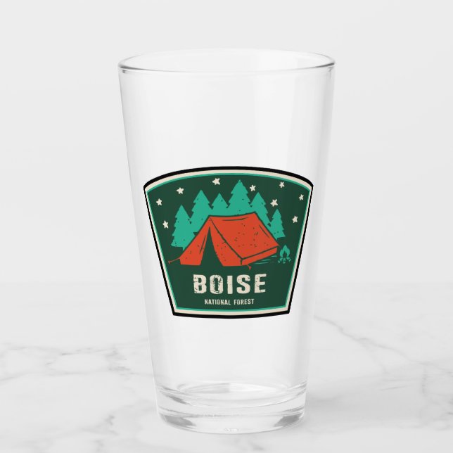 Boise National Forest Camping Glas (Vorderseite)