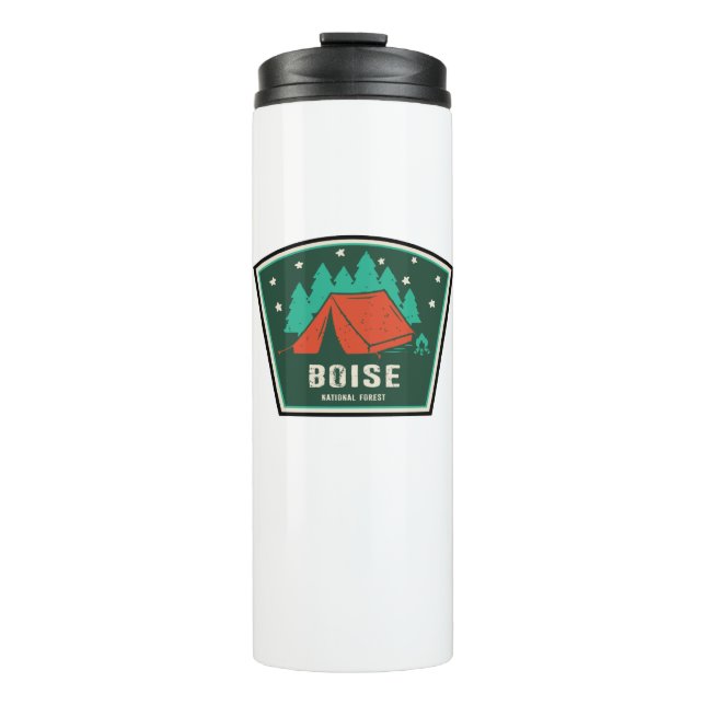 Boise National Forest Camping Thermosbecher (Vorderseite)