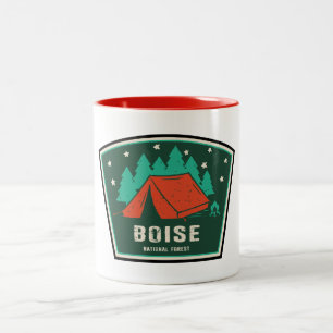 Boise National Forest Camping Zweifarbige Tasse