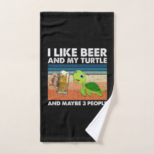 Boisson De Bière J'Aime La Bière Et Ma Tortue Anni