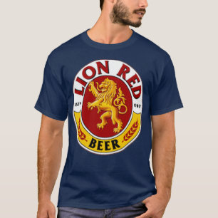 Boisson de bière rouge Lion Premium TShirt