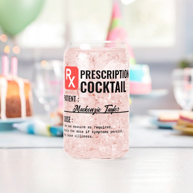Boisson d'ordonnance sur la nouveauté personnalisé (Insitu (Anniversaire))