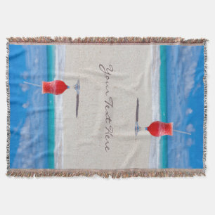 Boisson sur la couverture faite sur commande de