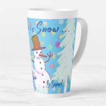 Boissons chaudes Jour de neige Dernière Mug hiver