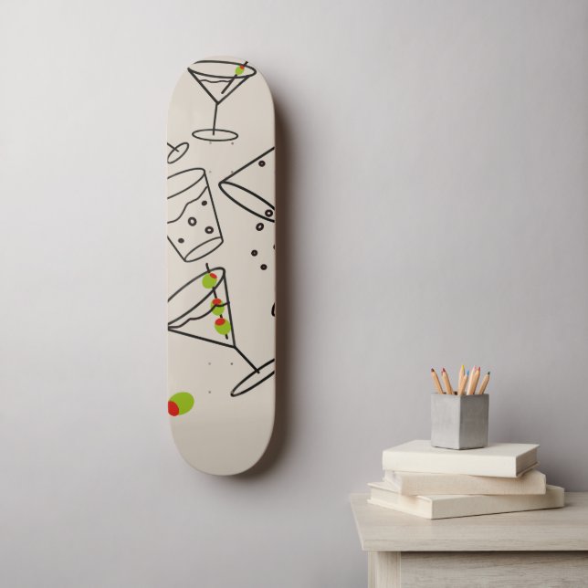 Boissons Skateboard (Art mural)