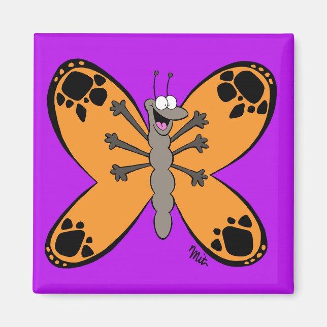 Boisterous Butterfly Magnet (Vorne)