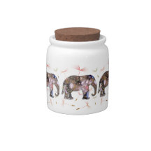 Eléphants de graines de fée