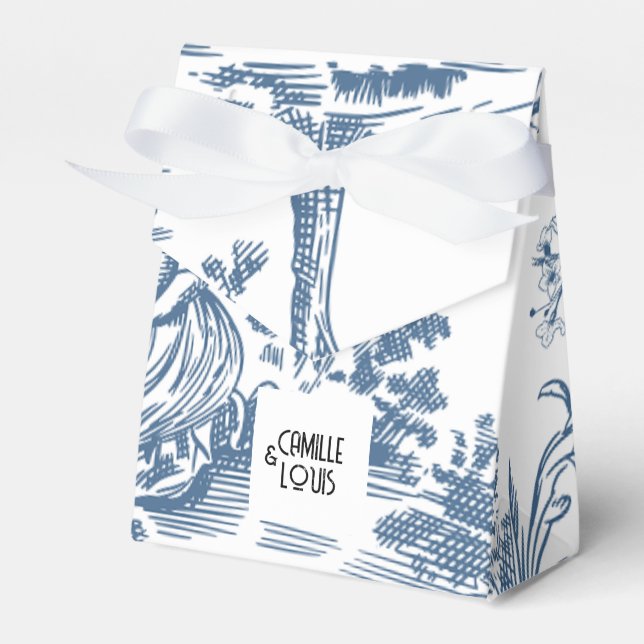 Boite à dragées Victoria (Verso)