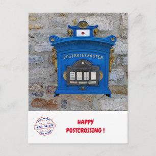 Boîte à lettre Allemagne Postkarte