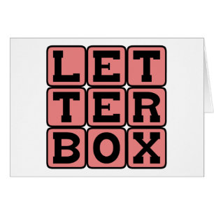 Boîte à lettres, rapport écran